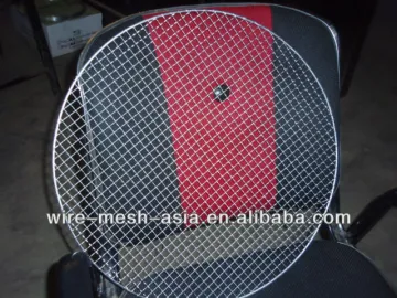 round stainless steel charcoal barbecue grill nets /High Quality Stainless barbecue grill net (ISO9001 approved)