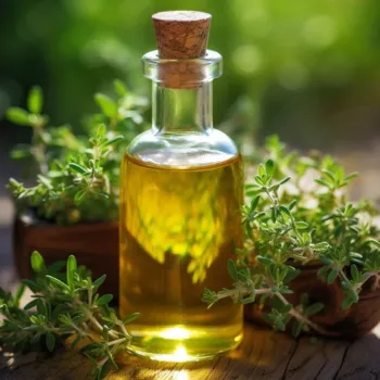 Natural Thyme Oil Flavors and Fragrances CAS 8007-46-3