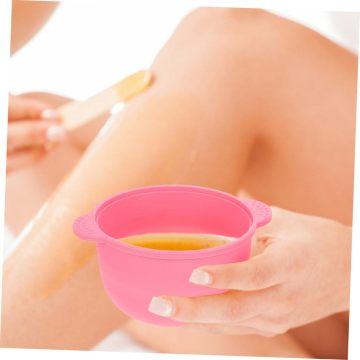 Factory Wholesale Silicone Folding Wax Bean Bowl - Detachable Wax Bowl for Hair Removal Wax Heater Lining