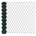 PVC coated 50ft privacy tape fence chain link