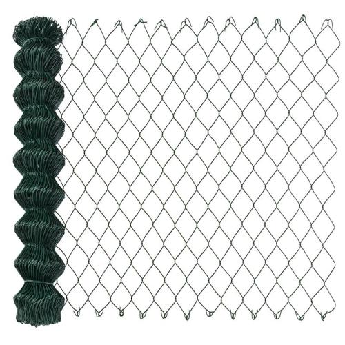 PVC coated 50ft privacy tape fence chain link