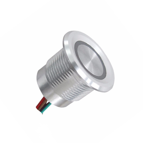 Interruptores piezoeléctricos sensibles al tacto iluminados IP68 de 16 mm