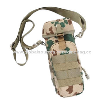 Military water bottles bag, durable design, water-resistant, eco-friendly material