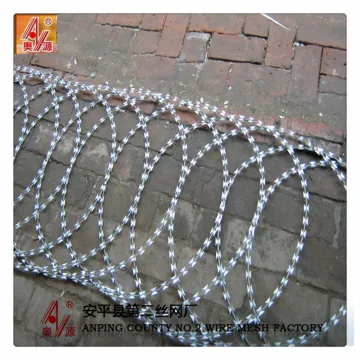 Razor Blade Barbed Wire/Stainless steel barbed wire
