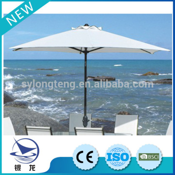 2015 crank patio umbrella/ wooden umbrella / square umbrella