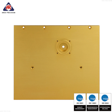 Yellow anodizing-CNC machining-inkjet machine accessories