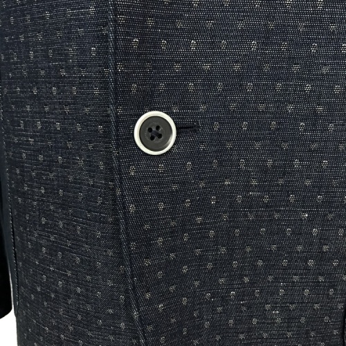 New Italian Denim Fabric Office Casual Suit Design