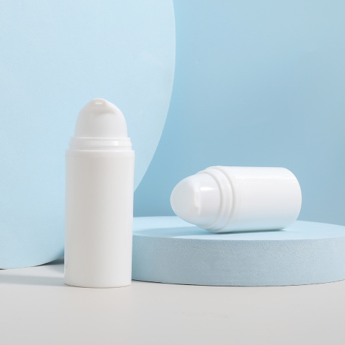 Plastic Bottles Airless White Cosmetic Airless Pump Bottle for Empty Lotion Manufactory