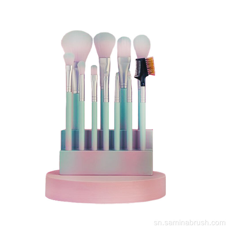 Yakakwira chinzvimbo cosmetic brashi yakaiswa
