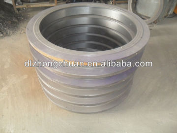 Ring casting and casting tube