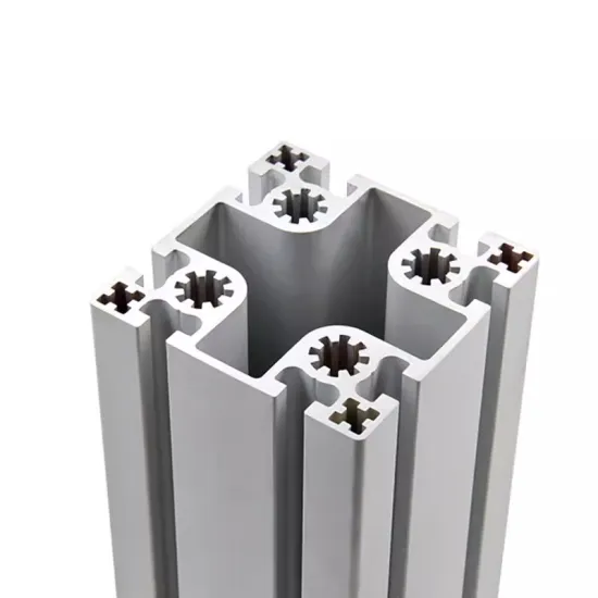 100 Series Silver Linear Rail Guide Frame - 100x100 T-Slot Aluminium Extrusion Profile (European Standard Anodized)