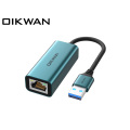 USB an RJ45 weiblicher Ethernet -Adapter USB -Hub