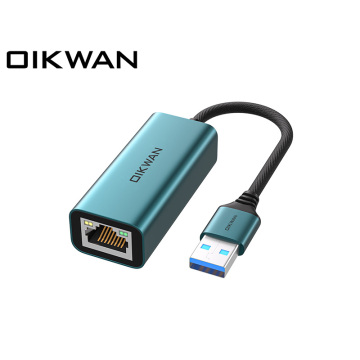 USB ke RJ45 Female Ethernet Adapter USB Hub