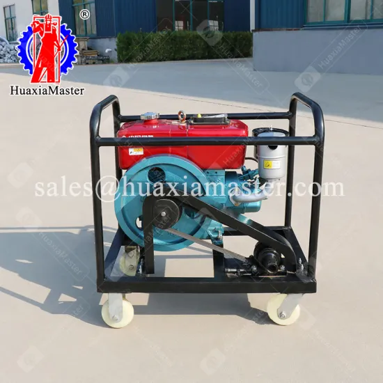 Diesel engine portable soil sampling drilling rig