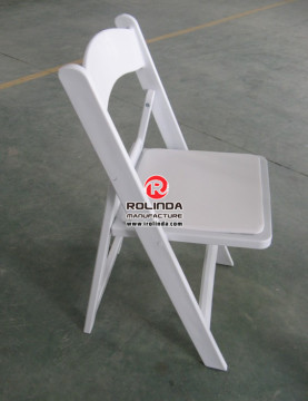Wooden Folding Chair Padded American
