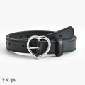 Y2K Heart Buckle Belt Women's Colorful Accessory