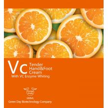 China VC enzyme whitening moisturizing hand cream Manufactory