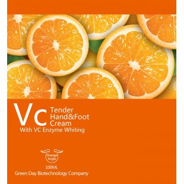 China VC enzyme whitening moisturizing hand cream Manufactory