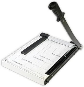 Sturdy Metal Base Longer A4 Adjustable Guide Plate Paper Cutter Cortadora de Papel