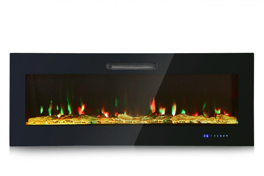 Wall Mounted Electric Fireplace Indoor 50 Inch