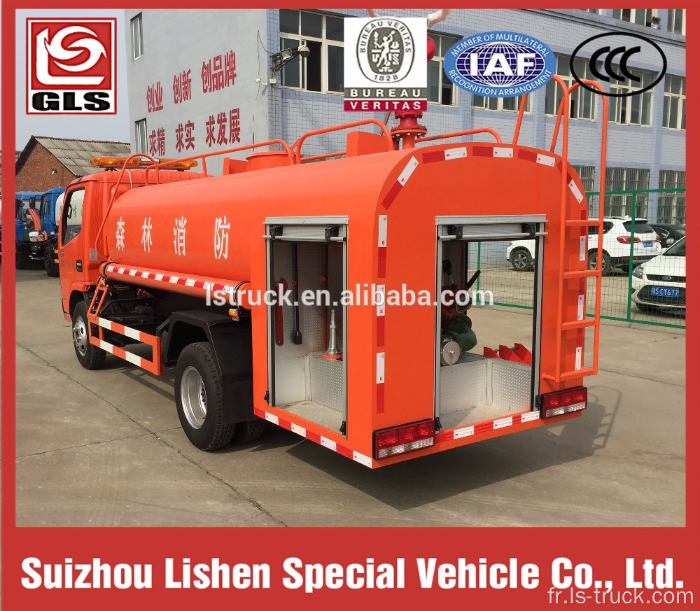 Dongfeng camion de pompier 2000L