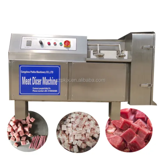 Small Cubes Meat Cutting Machine for Frozen Meat