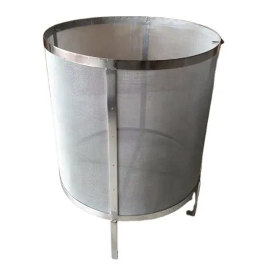 Custom Size 300 Micron Stainless Steel Filter Basket for Home Beer Brewing