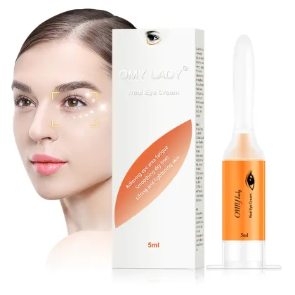 Pure Organic Dark Eye Under Repair Cream: Anti-Wrinkle, Eye Bags Removal, Brightening & Firming Retinol Eye Cream