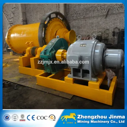 2 ton/h Small Ball Mill With Forged Steel Balls