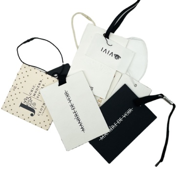 Eco-Friendly Custom Printing Luxury Swing Labels for Clothing