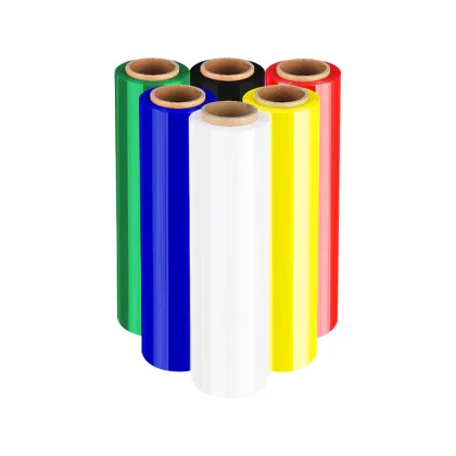 Color LDPE Industrial Stretch Film Roll