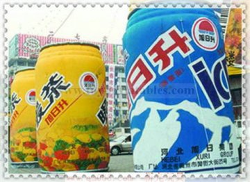 New arriving commercial inflatable nail polish bottle
