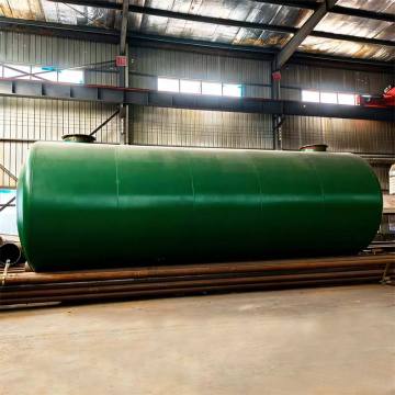 Tanque subterrâneo de camada dupla SF do tanque de armazenamento de combustível para posto de gasolina