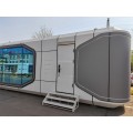 Cápsula de espacio móvil de aleación de aluminio para la vida moderna