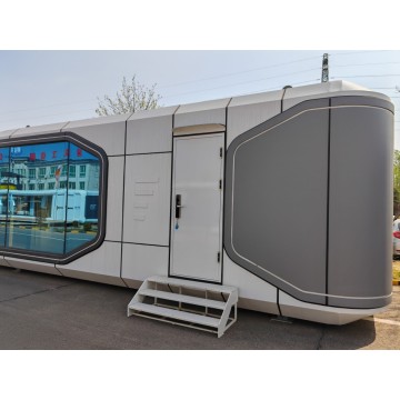 Cápsula de espacio de aleación de aluminio moderno para una vida portátil