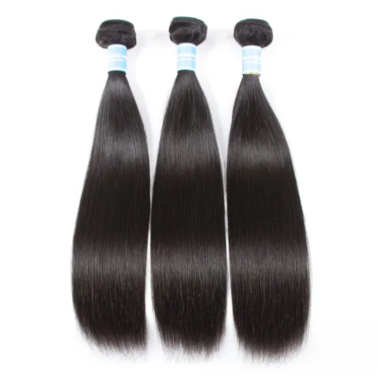 Human Hair Weave Bundles 8A Grade Mink Brazilian Hair Silky Virgin Brazilian Straight Hair