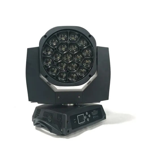 HUINENG Big Bee Eye 19pcs*15W LED Moving Head Light with Zoom RGBW 4IN1 Stage Light
