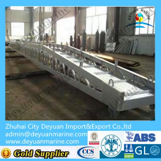 15M Marine Aluminium Gangway Ladder/Aluminium Accommodation Ladder For Sale