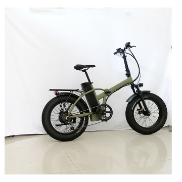 48V 500W 10.4Ah Lithium Battery Electric Bike with Fat Tire and Folding Capability: Discover Your Ultimate E-Mountain Bike Experience