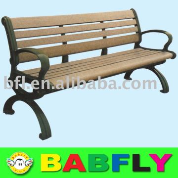 outdoor leisure bench wooden leisure bench