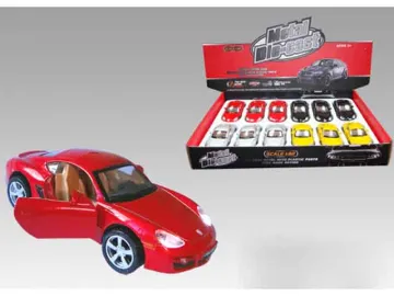 1:32PULL BACK DIE-CAST PORSCHE W/IC N LIGHT(12PCS IN ONE DISPLAY BOX)