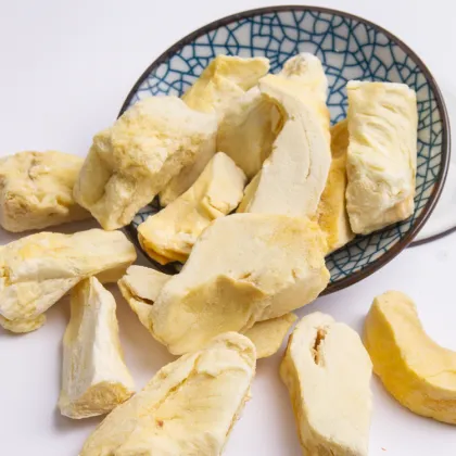 Wholesale Direct Golden Pillow Dried Durian Snacks - Freeze-dried Durian