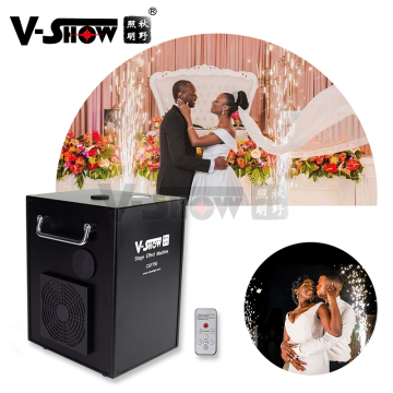 VSHOW CSF750 750W Cold Spark Fountain Stage Lighting Equipment - American Hot Sale for Wedding Party