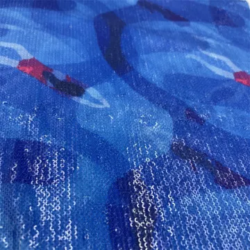 sequin fabric printing digital print