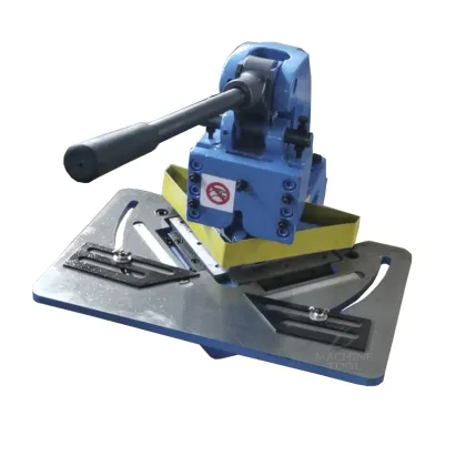 Right Angle Notcher Hand Plate Notcher Machine HN-4
