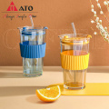 Eco-friendly glass cup Juice Water Glass Cup