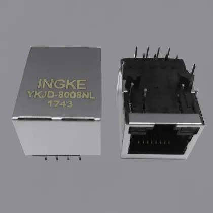 Ingke YKJD-8008NL 100% cross 7499010211A WE Industrial RJ45 connector jacks
