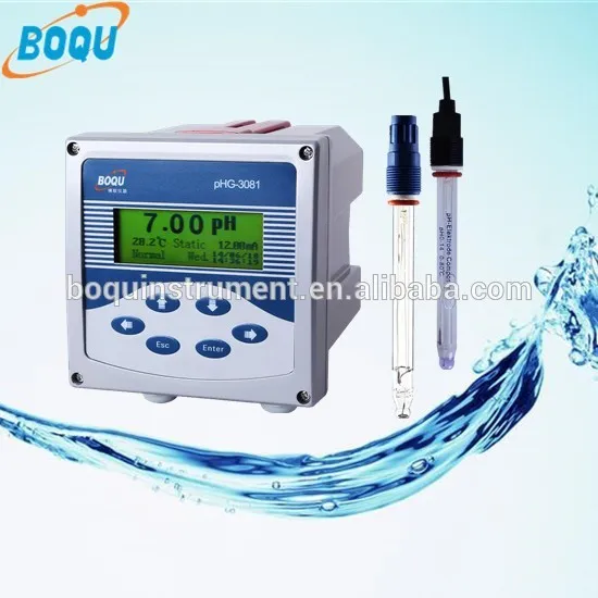 BOQU Low price PH analyzer/PH controller/acid PH sensor PHG-3081