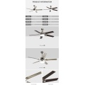 Plywood Blades electric ceiling fan with light