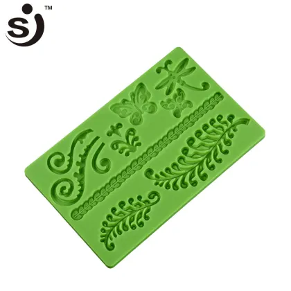 pink silicone molds dos doces/silicone molds for cake decorating